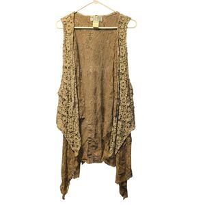 Lady Noiz lace and crochet cardigan size 1XL
